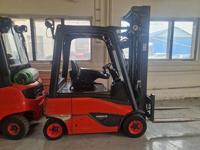 LINDE E 16 P - 02, BATERIEOVÝ, TRIPLEX