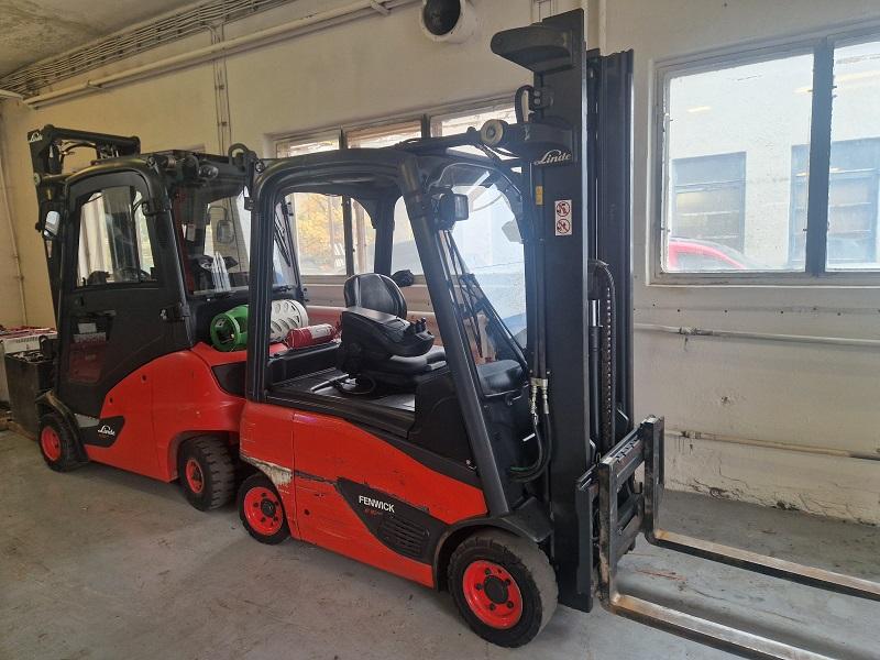 LINDE E 16 P - 02, BATERIEOVÝ, TRIPLEX