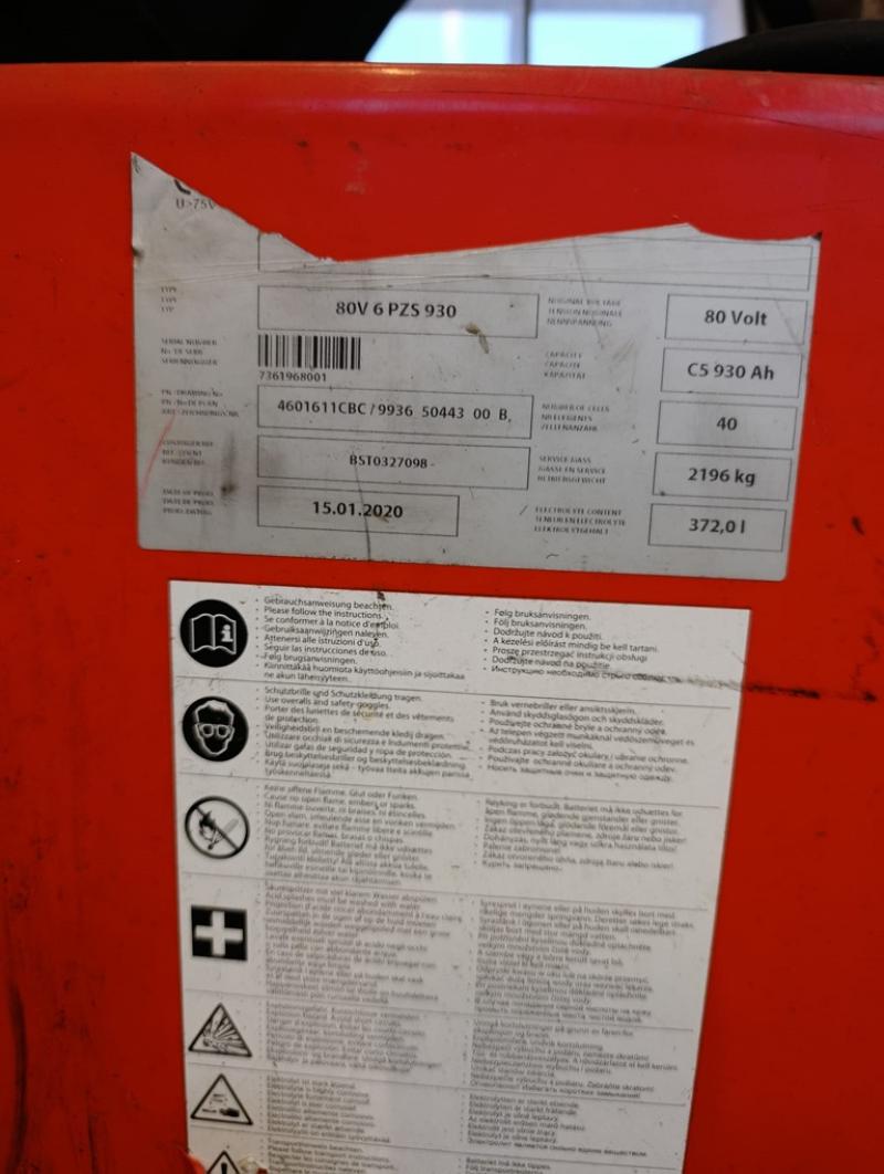 LINDE E 50 HL - 01 / 600, BAT 2020, TRIPLEX 4,6m