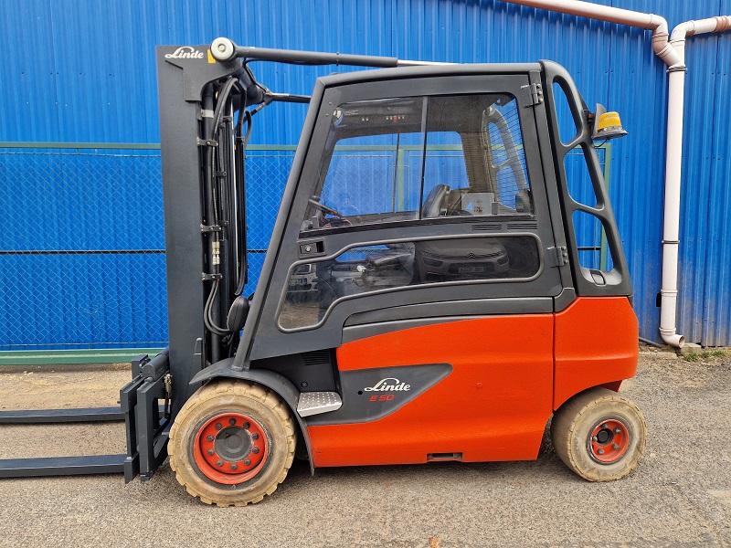 LINDE E 50 HL - 01 / 600, BAT 2020, TRIPLEX 4,6m, K PRODEJI I PRONÁJMU