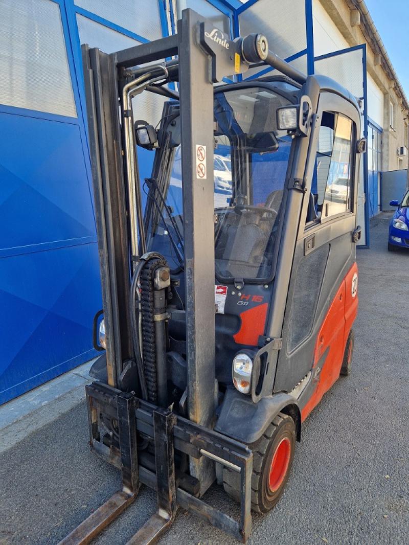 LINDE H 16 D, DIESEL, DUPLEX, Super stav, má SPZ na silnici!! POUZE K PRONÁJMU.