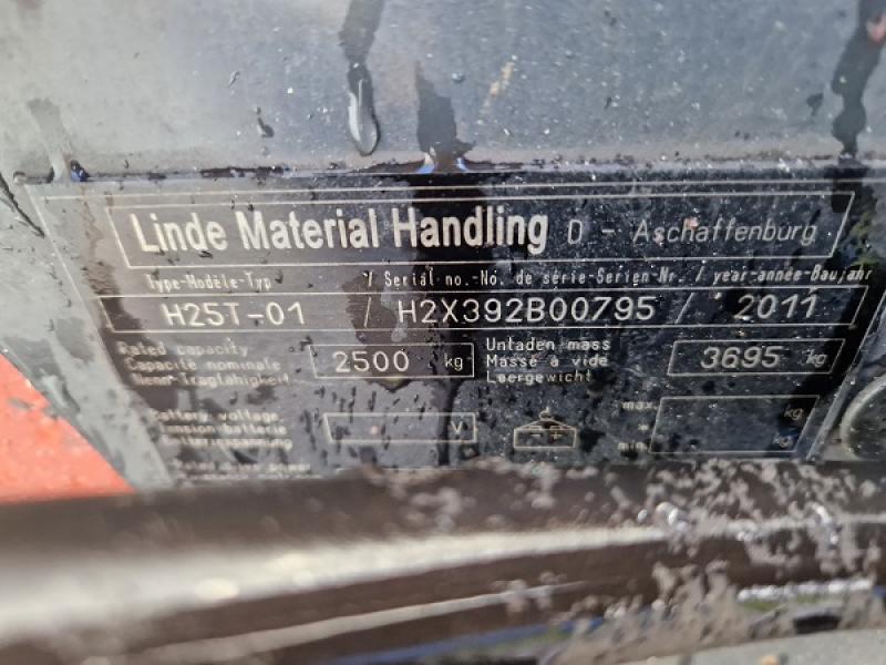 LINDE H 25 T, LPG, TRIPLEX stožár, r.v. 2011, k PRODEJI i PRONÁJMU