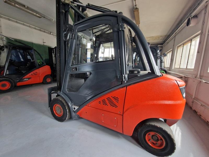 LINDE H 35 D, diesel, MOTOR PO GO, POUZE K PRONÁJMU