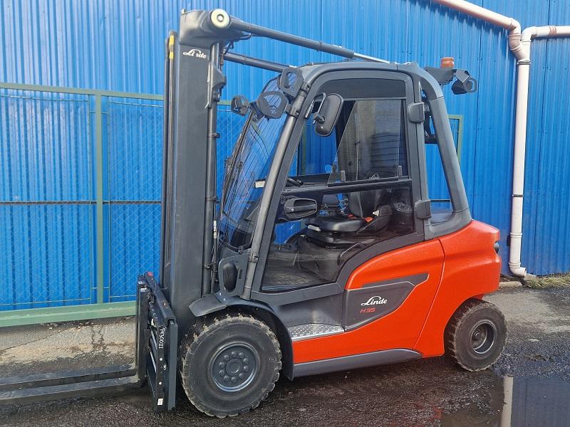 LINDE H 35 D, diesel, NOVÝ MODEL, r.v. 2021, klimatizace, K PRONÁJMU i PRODEJI