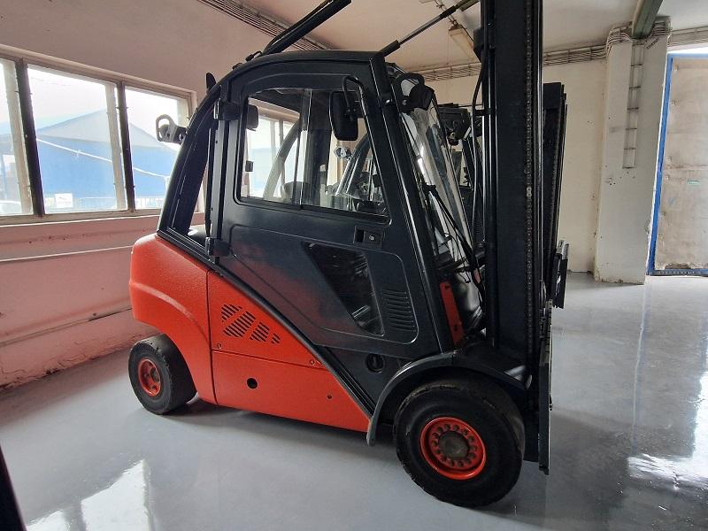LINDE H 35 D, diesel, MOTOR PO GO, POUZE K PRONÁJMU