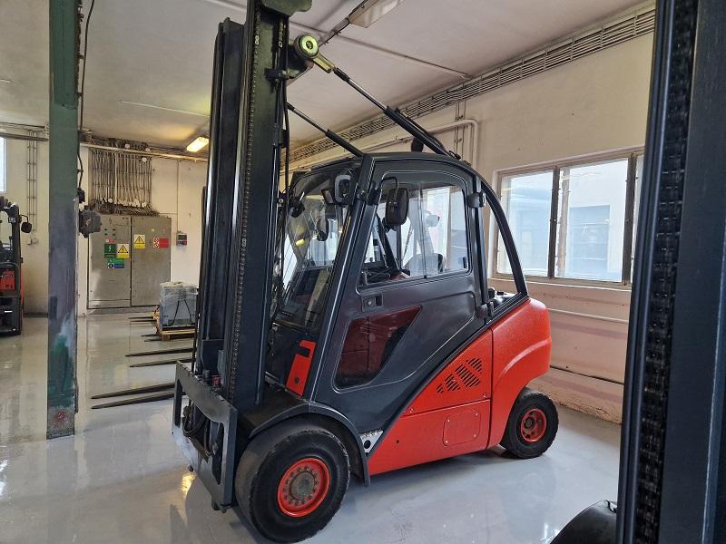 LINDE H 35 D, diesel, MOTOR PO GO, POUZE K PRONÁJMU