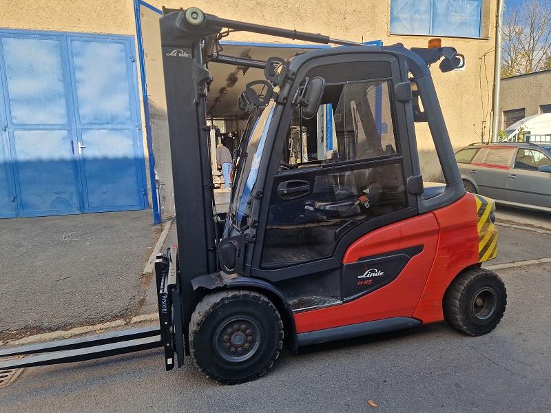 LINDE H 35 D, diesel, NOVÝ MODEL, r.v. 2021, klimatizace, K PRONÁJMU i PRODEJI