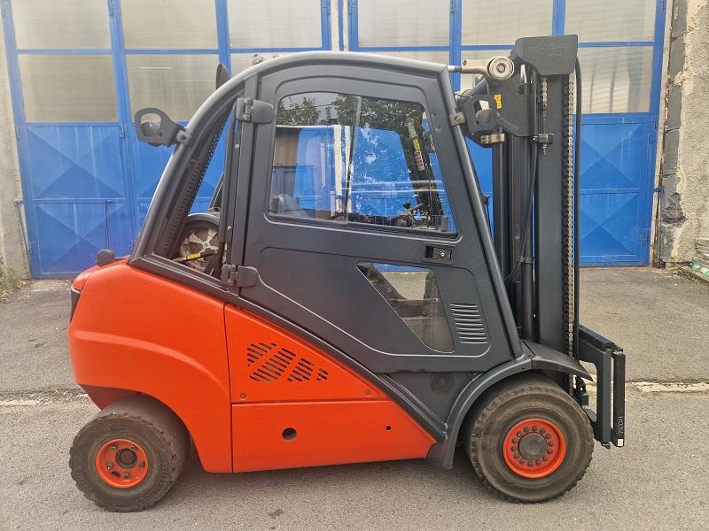 LINDE H 35 T, LPG, stožár STANDARD, r.v. 2012, K PROEJI i PRONÁJMU