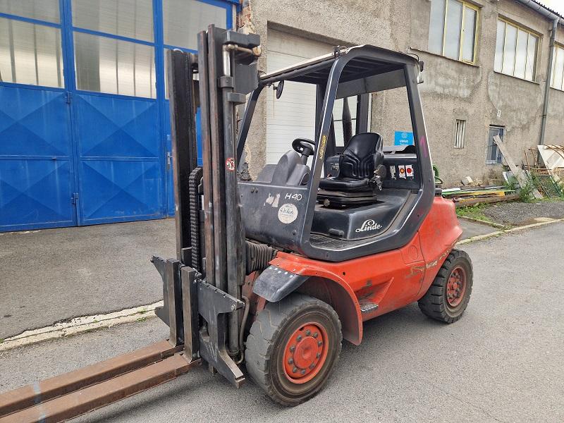 LINDE H 40 T, LPG, DUPLEX, velmi zachovalý, málo jetý
