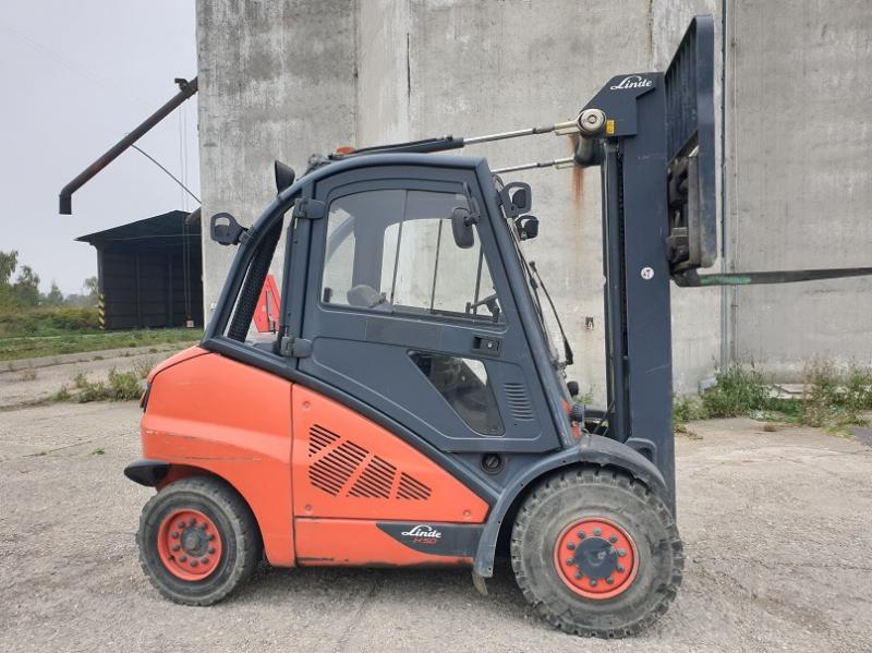 LINDE  H 50 D, diesel, DUPLEX, POUZE K PRONÁJMU