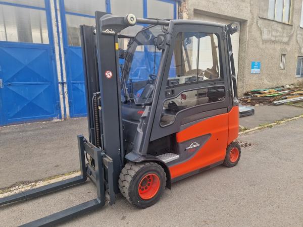 LINDE E35HL, bateriový, DUPLEX 3,2m, K PRONÁJMU i PRODEJI