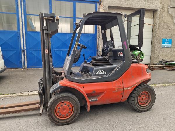 LINDE H 40 T, LPG, DUPLEX, velmi zachovalý, málo jetý
