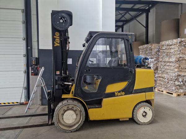 YALE GLC 70 VX, pohon LPG, KOMPAKTNÍ provedení! s SPZ na komunikace! Pouze k pronájmu